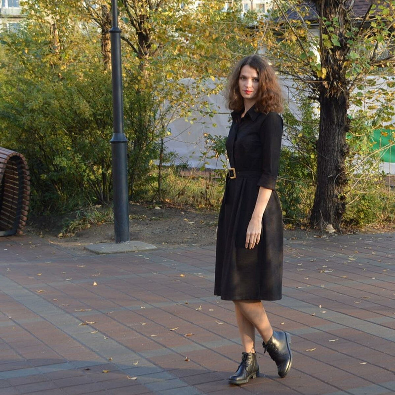 Осеннее платье. от Lena Reutova