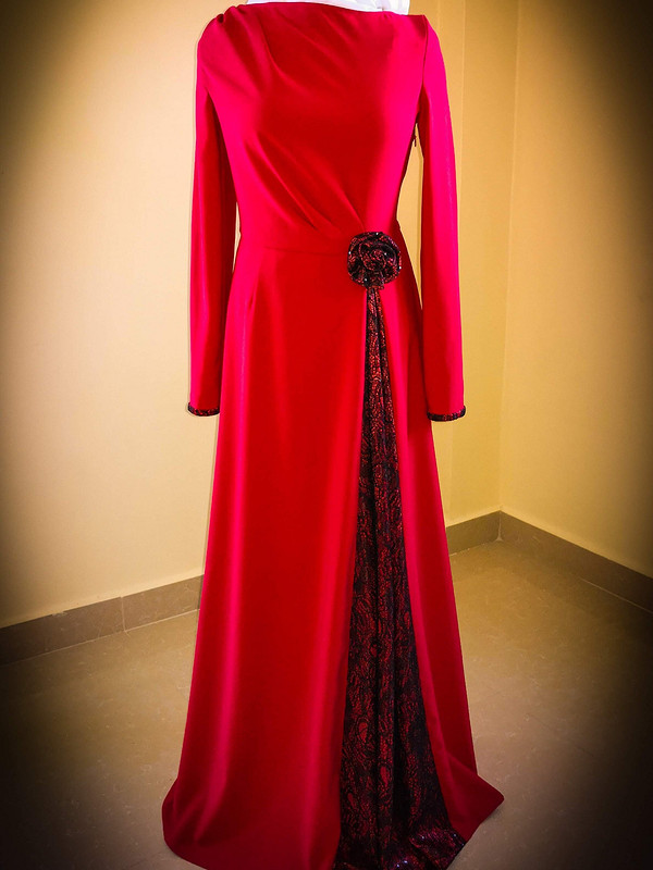 Красное платье от katkytka