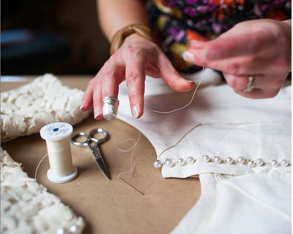 Как создаются свадебные платья: instagram недели