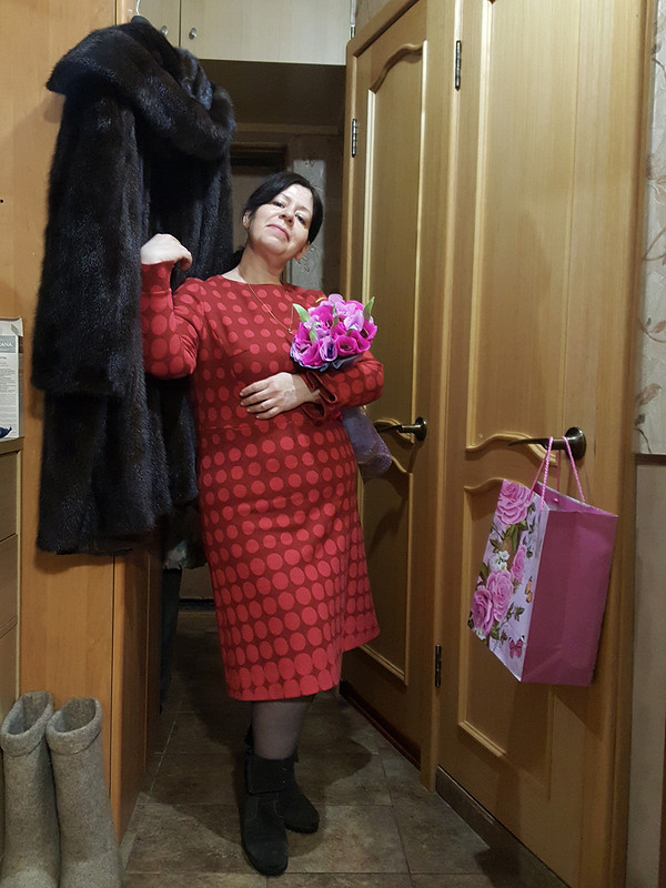 47 горошен или платье на День варенья! от Chivachka