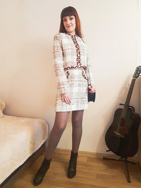 Chanel inspiration или подарок мужа на годовщину свадьбы (юбка) от RedFoxStory