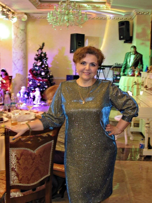 Нарядное новогоднее платье. от Valentina40