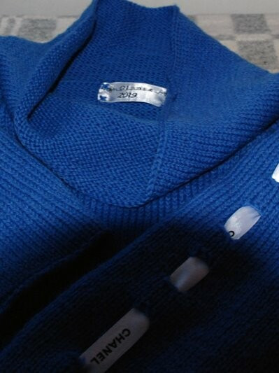 Вязаный пуловер «Хо-Хо Шанель» от Glance2