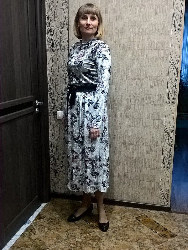 Бархатное платье от IrinaPetrova1979