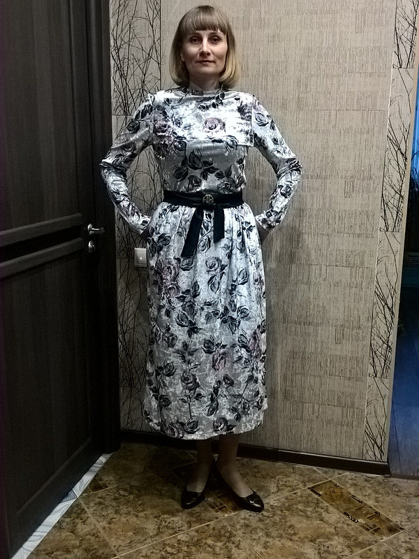 Бархатное платье от IrinaPetrova1979