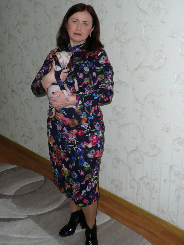 Цветочное платье от Аleta