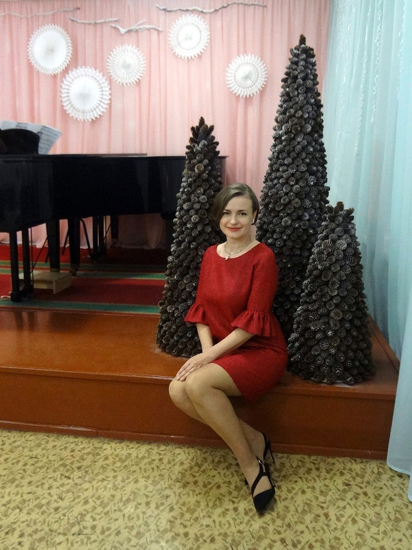 Красное платьице от Mariya_Masha