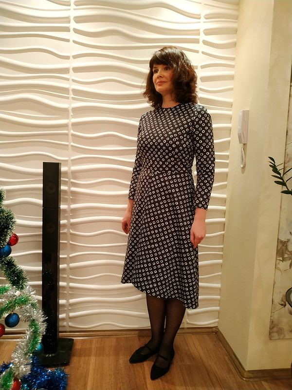 Платье с асимметричной юбкой от nata-71