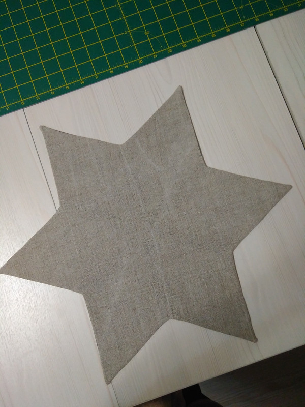 Салфетка из ткани «Звезда» от Nattaly3