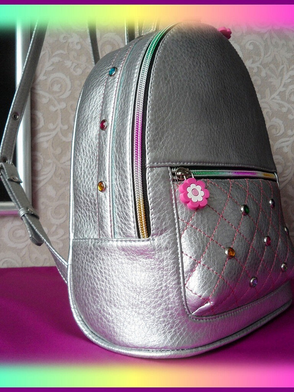 Гламурный рюкзачок для девочки от Лариса Крашенинникова