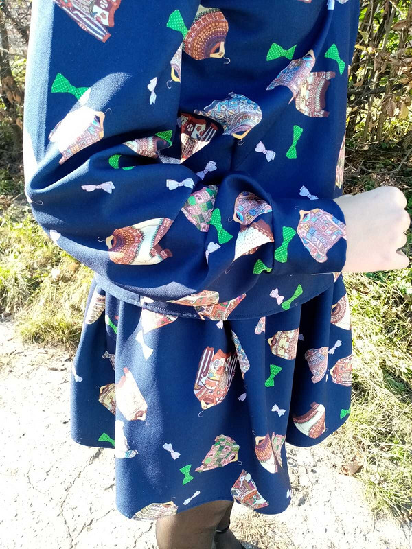 Блузка со складочками от ИРИШКА