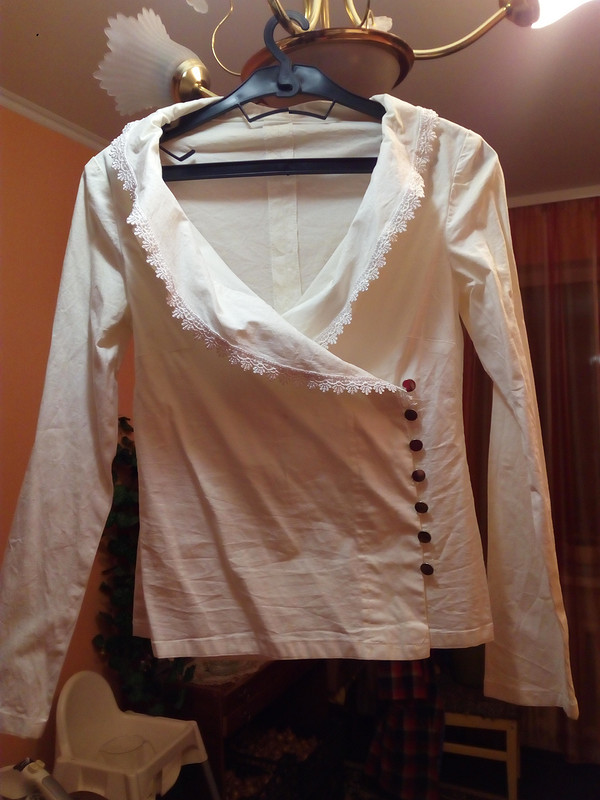 Блузка с кружевами от Nathaly