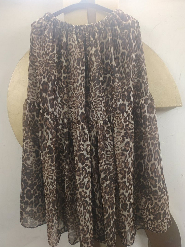 Леопардовая макси-юбка от Анастасия Золотая