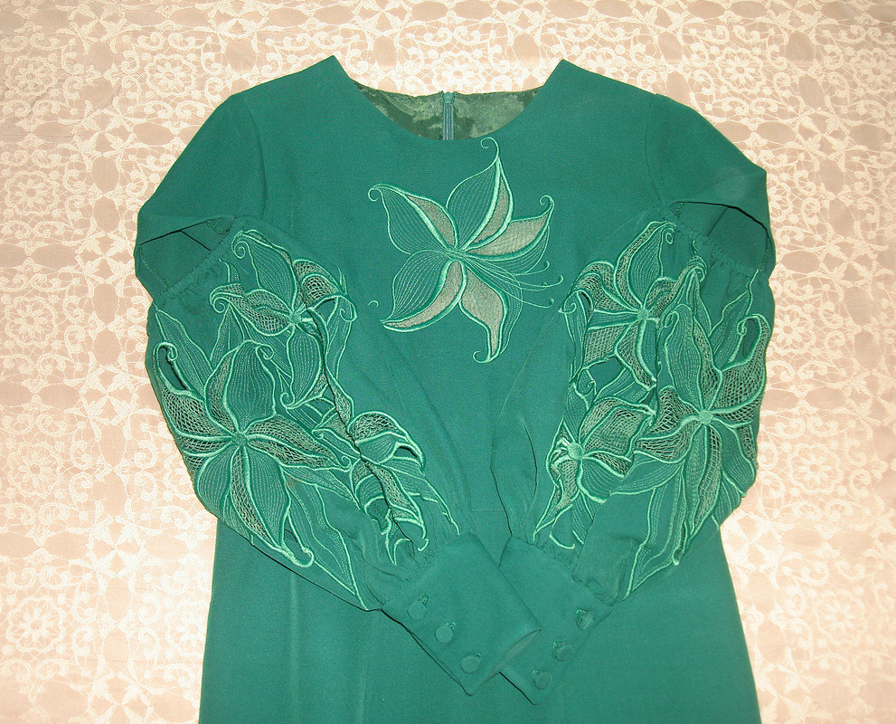 Платье из плотного шёлка: с бору по сосенке от Марина Вл