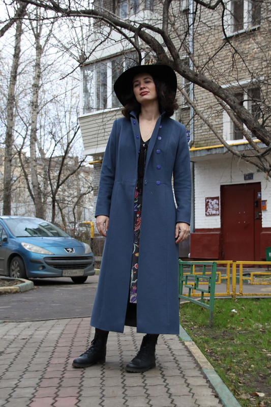 Длинное пальто от AnutaZ