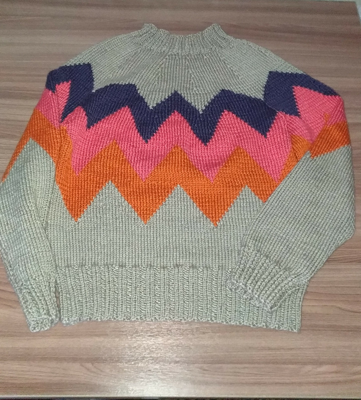 Пуловер «Зигзаг удачи» от Lusia_m