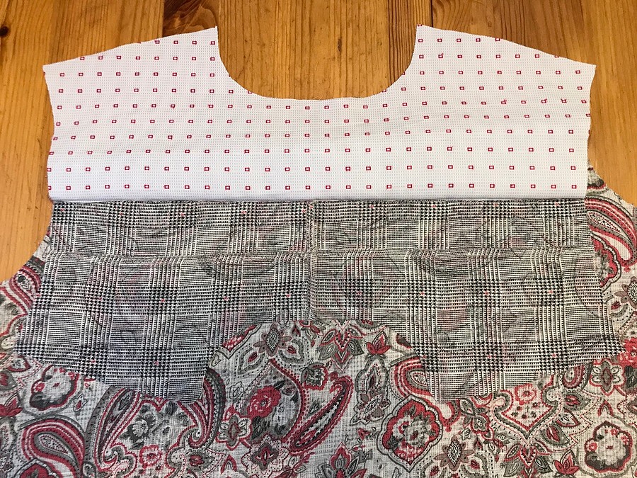 Чистая работа: как пришить двойную кокетку к блузке-рубашке