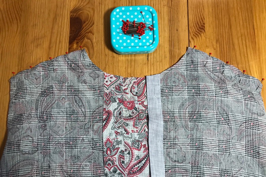 Чистая работа: как пришить двойную кокетку к блузке-рубашке