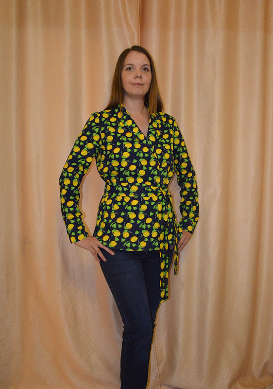 Лимонная блузка от Valerida
