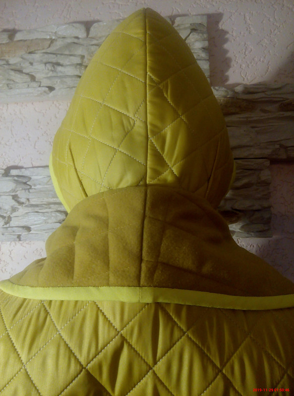 Куртка стеганка-горчица от Fern13