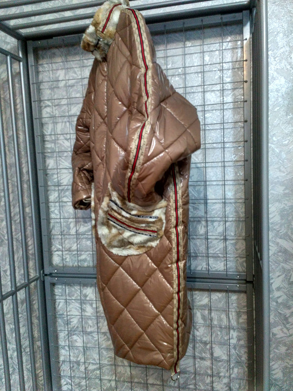 Стёганое пальто «О» силуэта для «О - фигуры» от nefertitu
