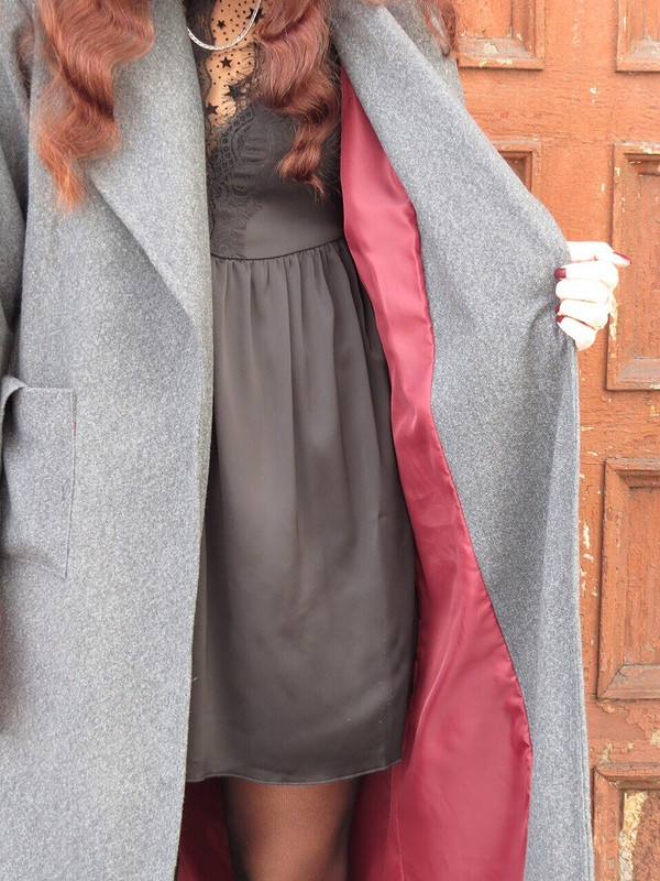 Блуза с характером и пальто за компанию(**,) от Lionessa