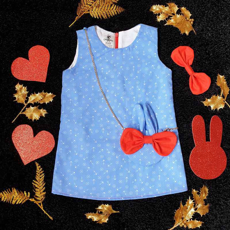 Платье для малышки с сумочкой (86 размер) от Arlee