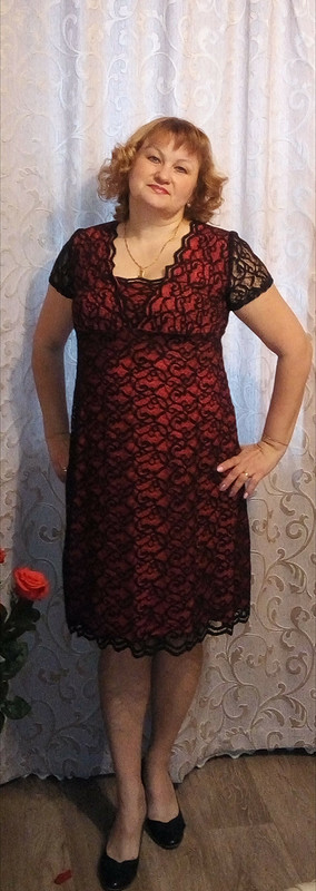 Платье с гипюром от SvetlanaLets