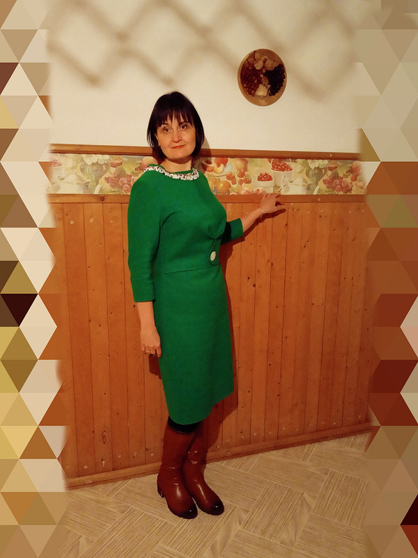 Платье «Тёплый винтаж» от Ольга Найкова