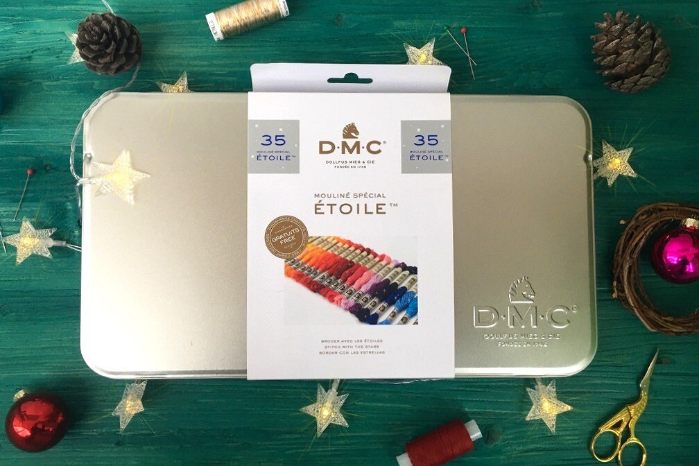 Мулине DMC Étoile: обзор ниток и мастер-класс по вышивке