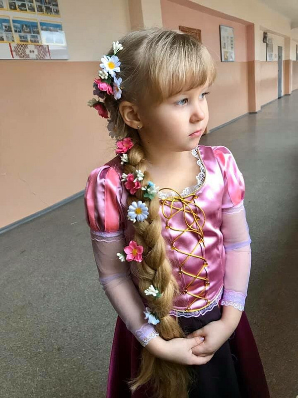 Платье «Моя маленькая Рапунцель» от Ст.Елена