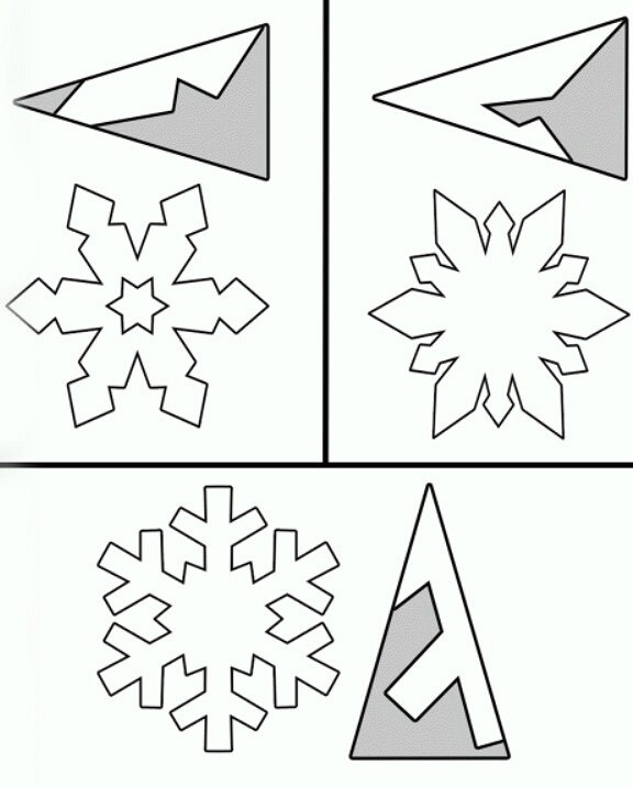 Самые красивые снежинки из бумаги: 40 шаблонов разной сложности