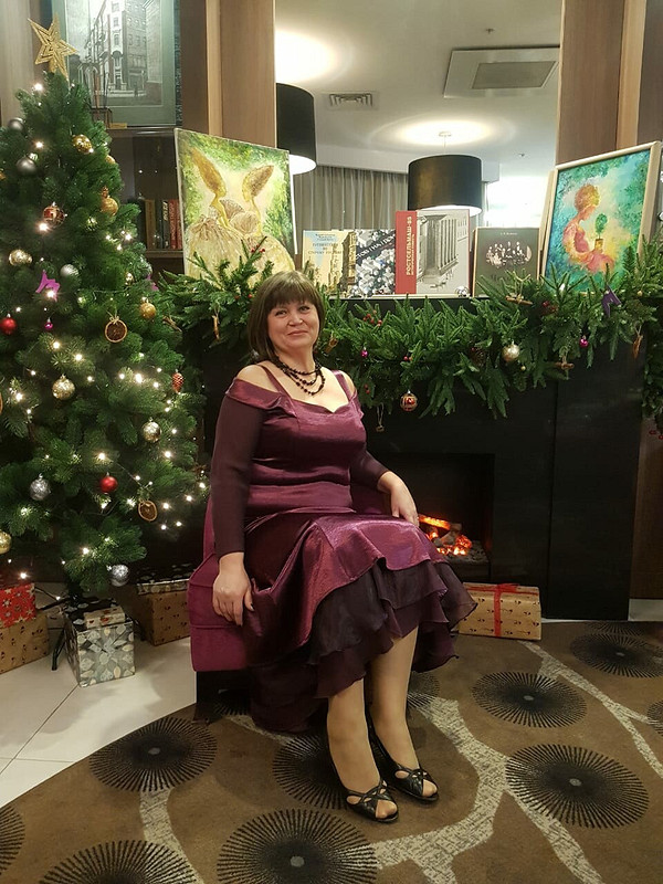 Самое первое новогоднее платье от Татьяна1969