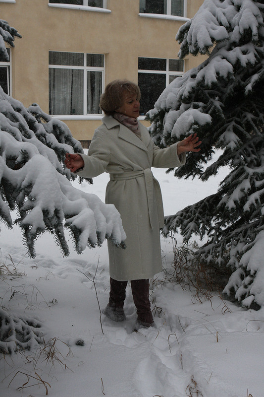 Рождество на ФФ и в Снежинске. Пальто от Любовь Петровна