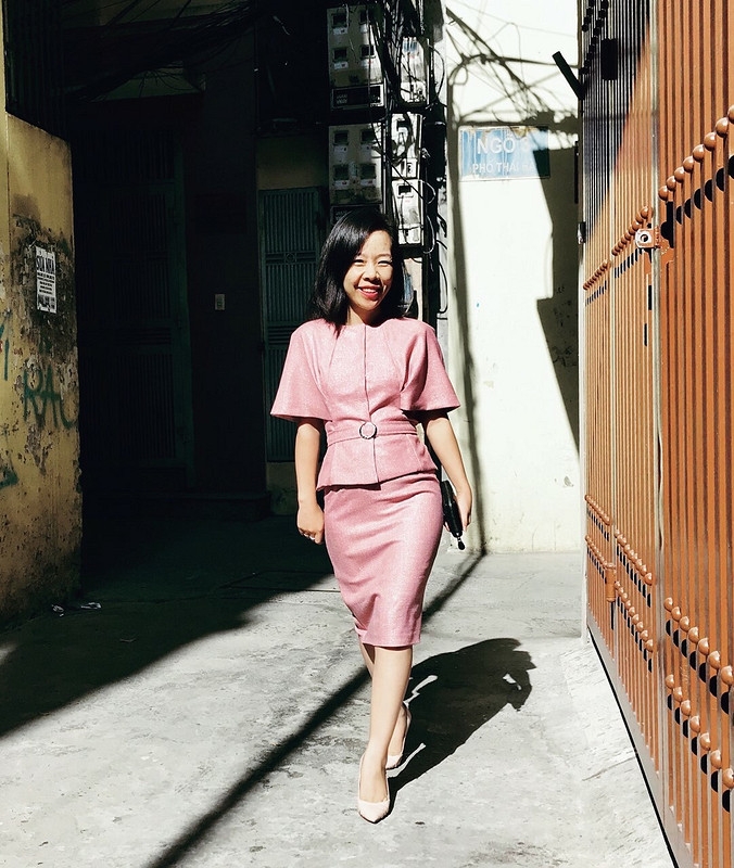 Жакет «Pink suit» от Binh Ngo