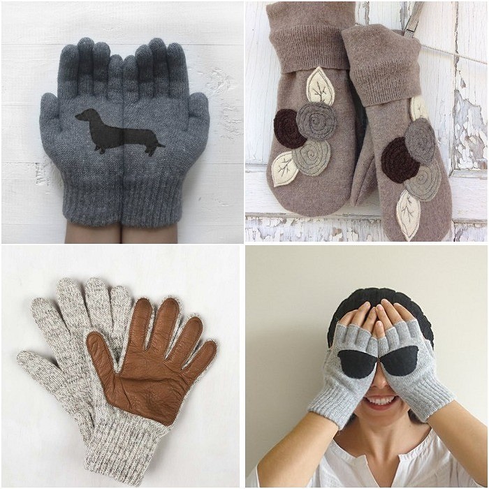 Вязание крючком. Варежки, перчатки, митенки | Crochet gloves, Crochet mittens, Crochet