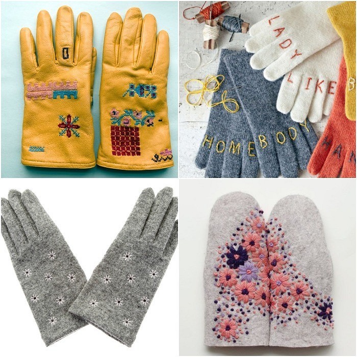 Как украсить перчатки, варежки, митенки: 7 способов