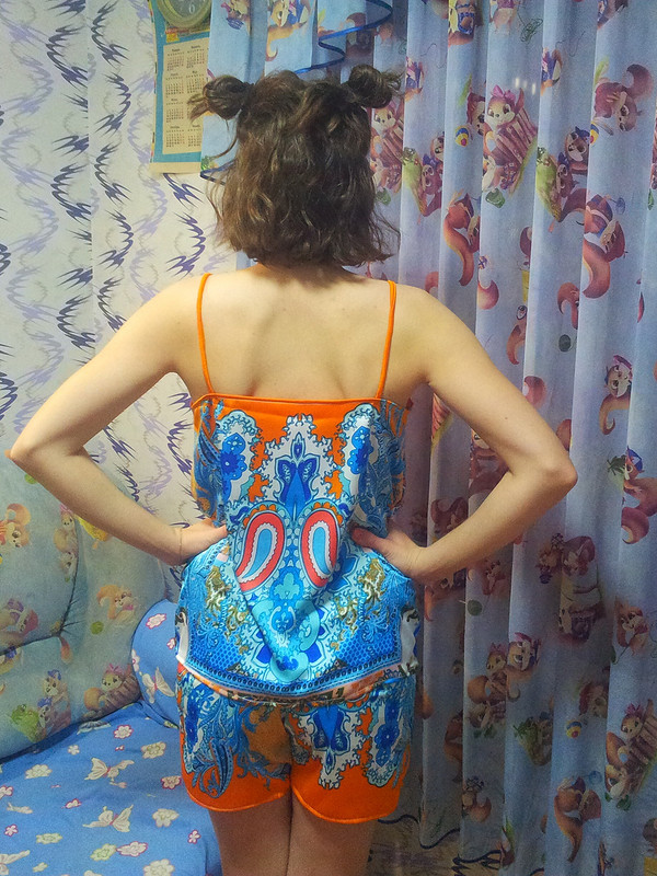 Пижама: майка+шорты от AnnaFed