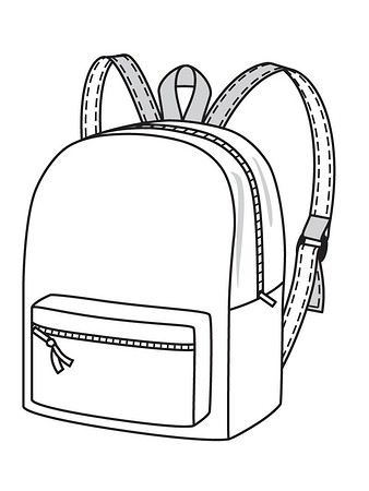 Сумка-рюкзак. Инструкция по пошиву и печати выкроек