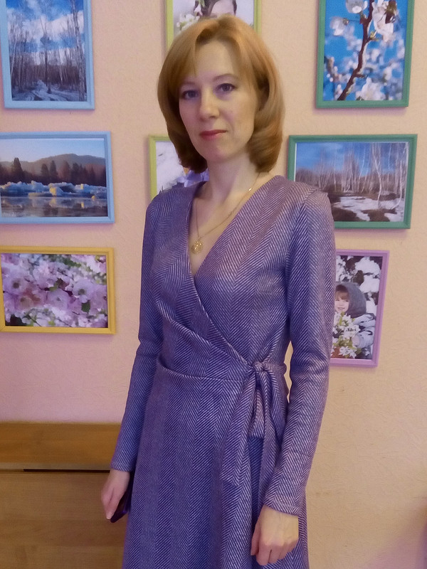 Платье с запАхом от lubov80