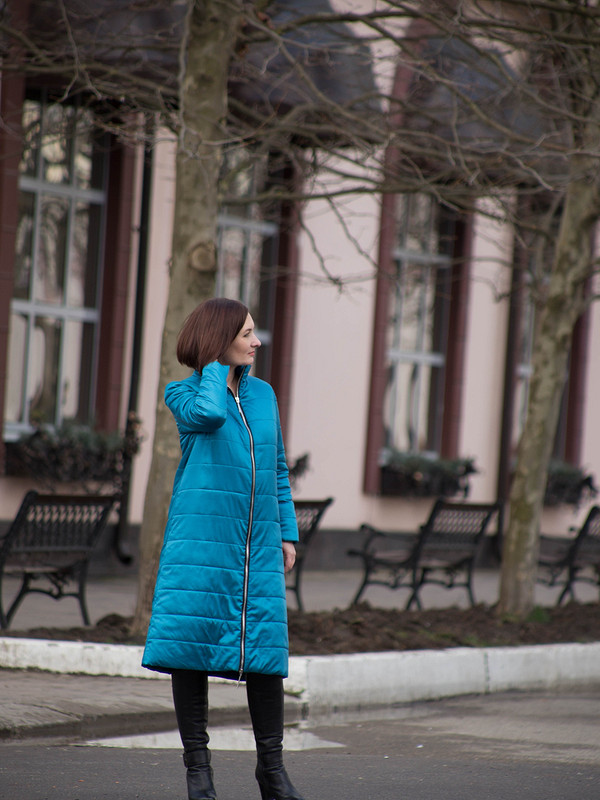 Стеганое пальто от Татьяна Яковенко