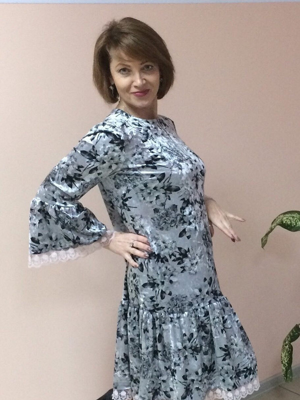 Бархатное платье от MilaYa-LudmilaYa
