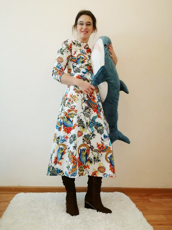 Фотоподсказки для платья - оригами от Valentia