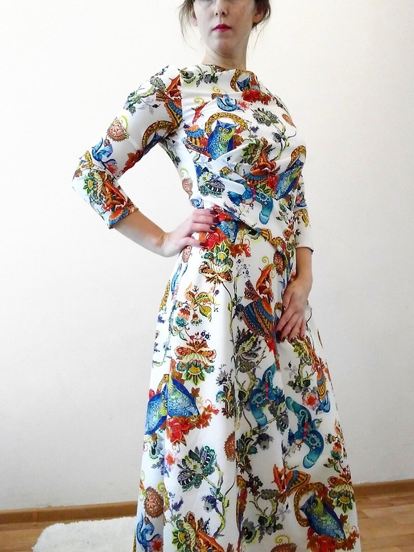 Фотоподсказки для платья - оригами от Valentia