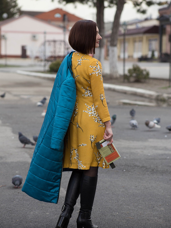 Платье с вербами от Татьяна Яковенко
