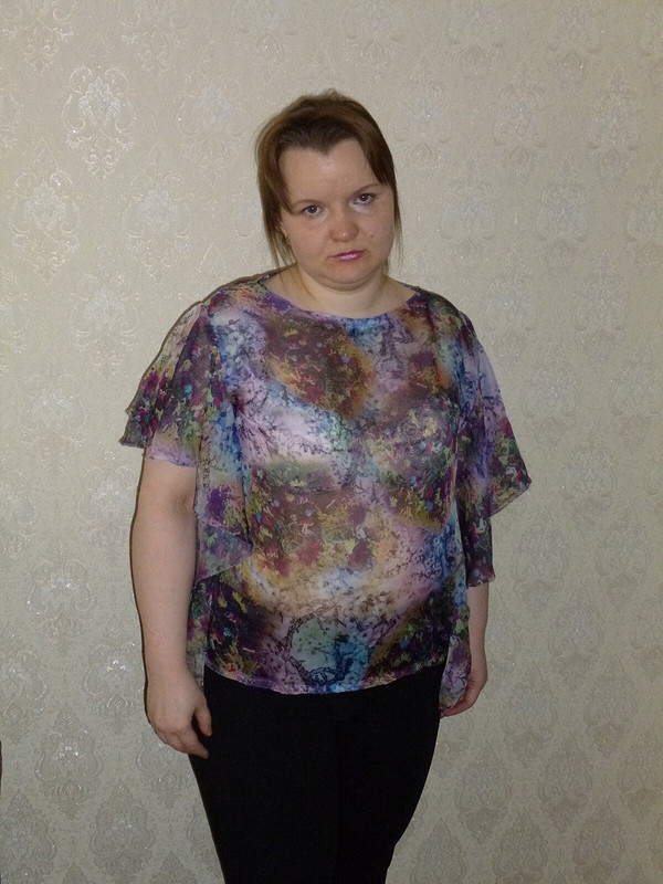 Блуза из шифона от Nadezhda_Karpowa