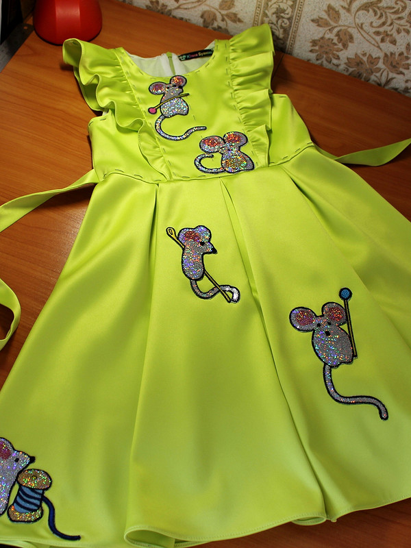 Детское платье с мышками dolce gabbana от hrom2483