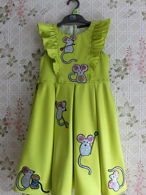 Детское платье с мышками dolce gabbana от hrom2483