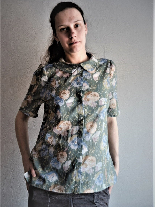 Блузка простого кроя от Natalya_Vovk