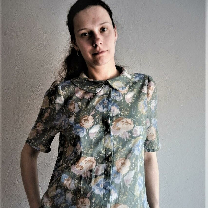 Блузка простого кроя от Natalya_Vovk